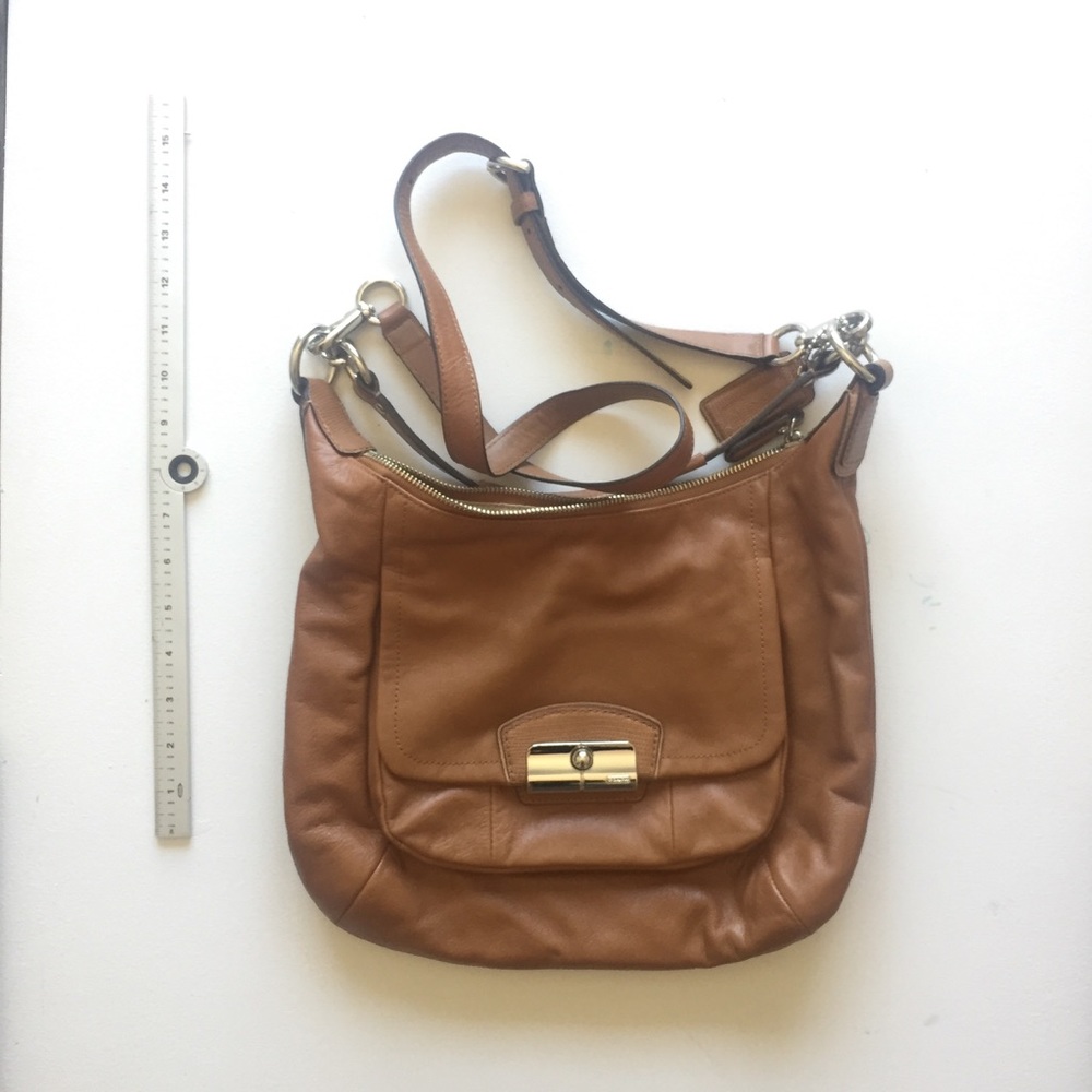 Coach leather cross body